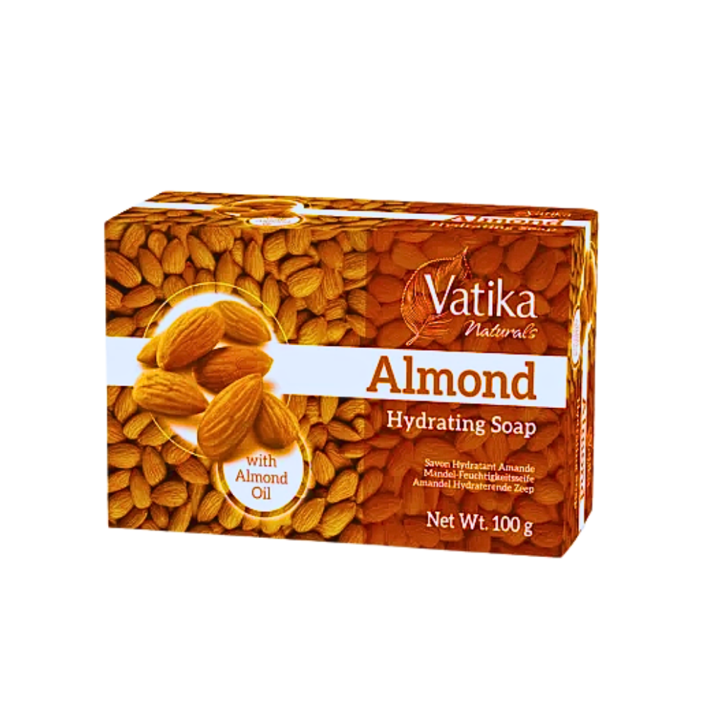 Buy Dabur Vatika Naturals Almond Soap 100g  online at the best price from FAIRMART.