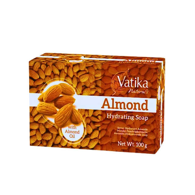 Buy Dabur Vatika Naturals Almond Soap 100g  online at the best price from FAIRMART.