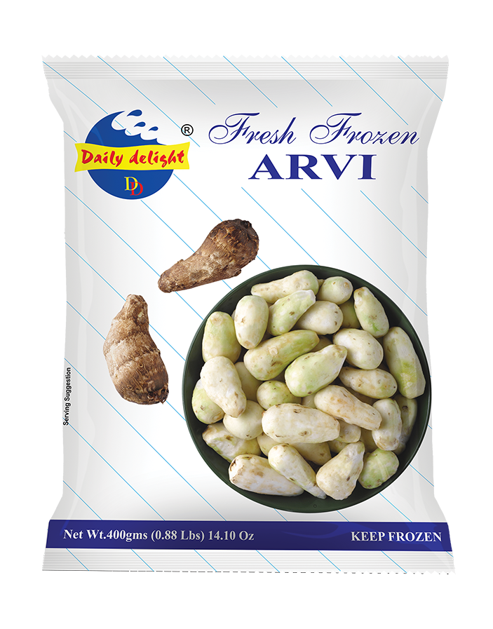 Daily Delight Frozen Arvi (Chembu) 400g