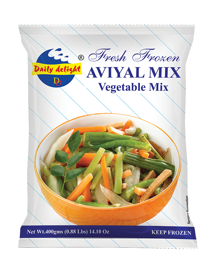 Daily Delight Frozen Avial Curry Mix 350g