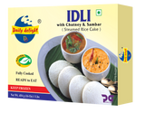 Daily Delight Frozen Idli Chutney & Sambar 454g