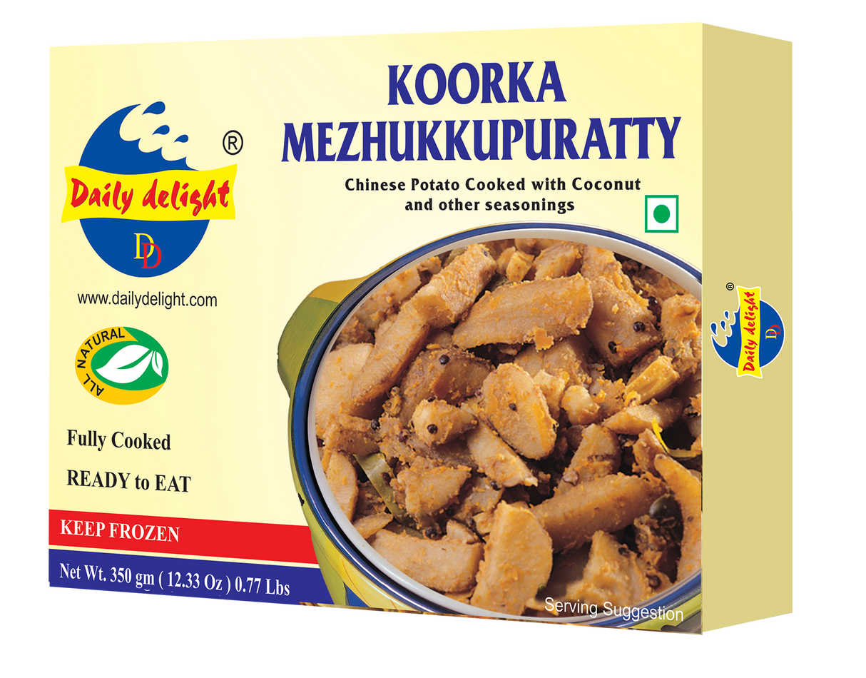 Daily Delight Frozen Koorka Mezhukupuratty 350g