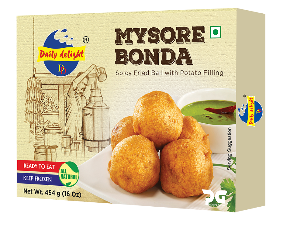 Daily Delight Frozen Mysore Bonda 454g