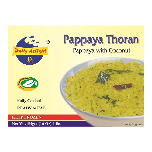 Daily Delight Frozen Papaya Thoran 454g