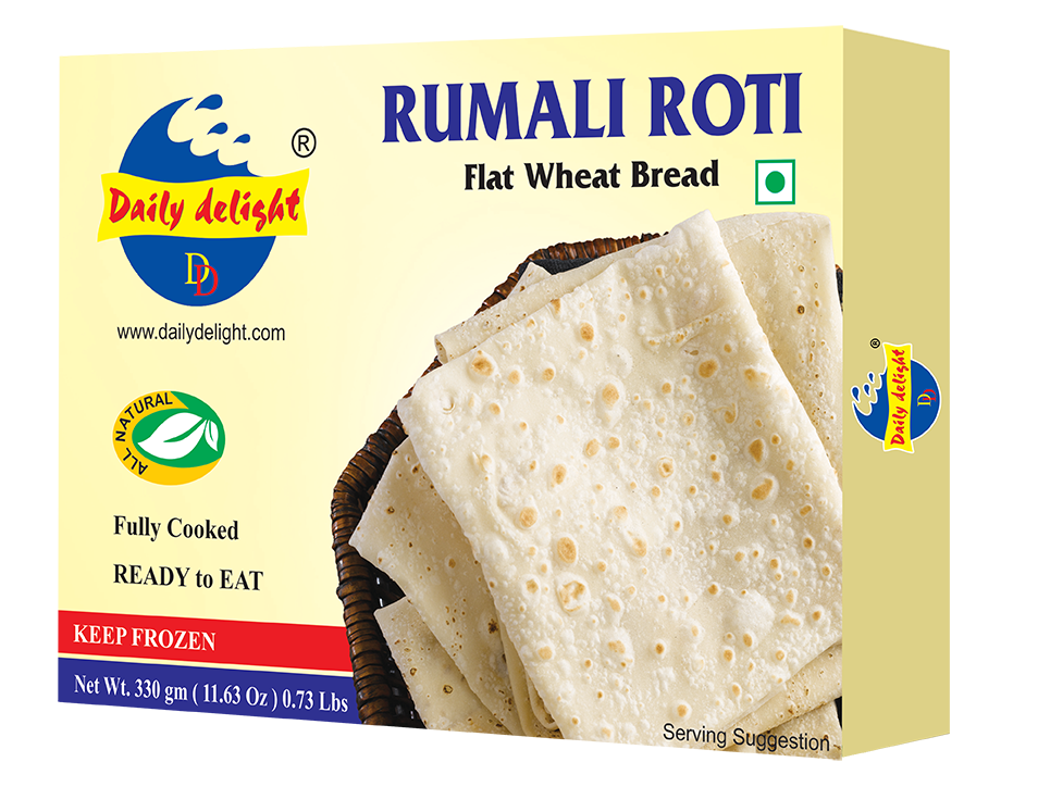Daily Delight Frozen Rumali Roti 330g