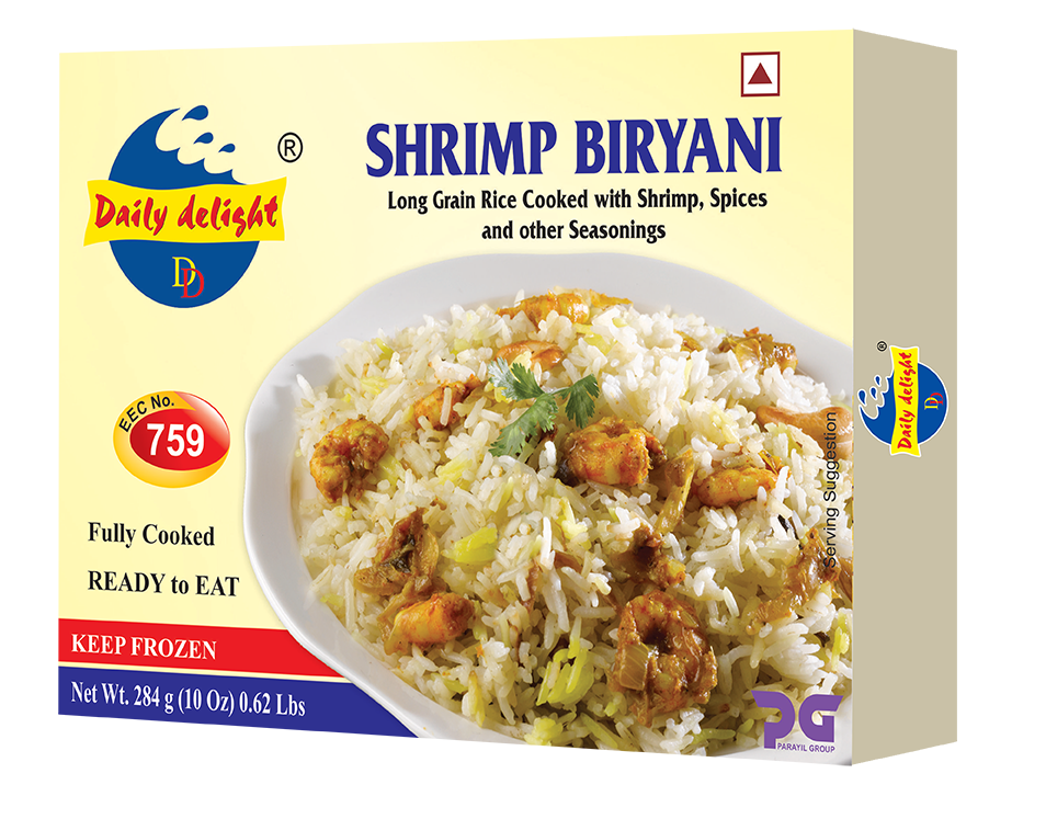 Daily Delight Frozen Shrimp Biryani 284g