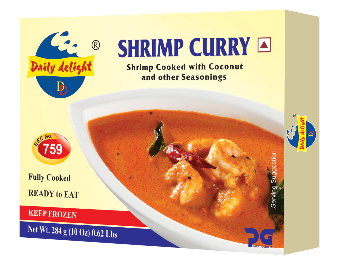 Daily Delight Frozen Shrimp Curry 284g