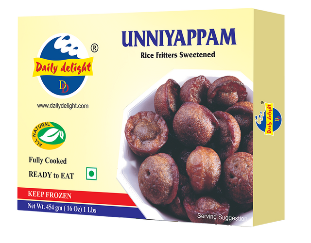 Buy Daily Delight Frozen Unniyappam 350g Online in Fairmart UK