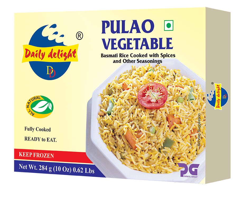 Daily Delight Frozen Vegetable Pulao 284g