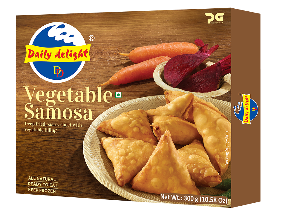 Daily Delight Frozen Vegetable Samosa 300g