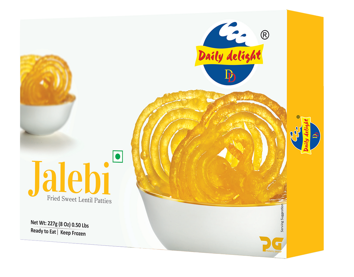 Daily Delight Frozen Yellow Jilebi 227g