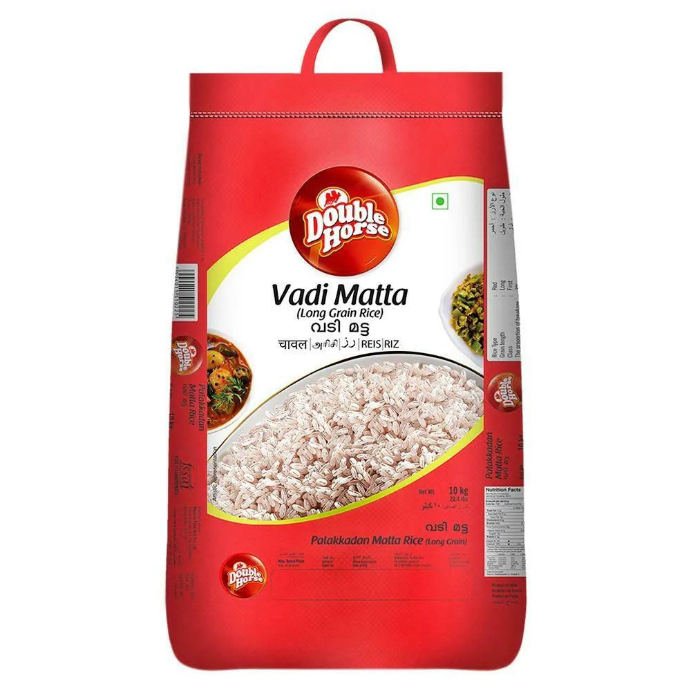 Buy Double Horse Vadi Matta Rice 10kg online at the best price from FAIRMART and get delivered at your doorstep.
