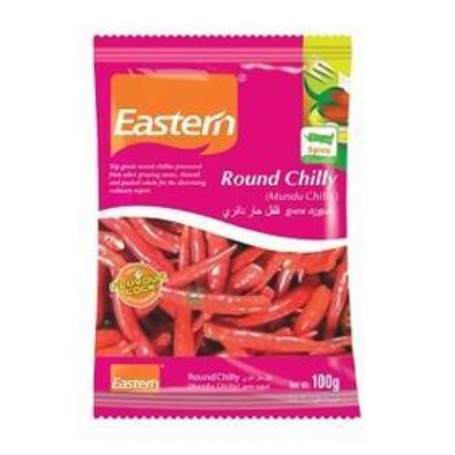 Buy Eastern Dry Chilli Round Whole 100g Online in Fairmart UK