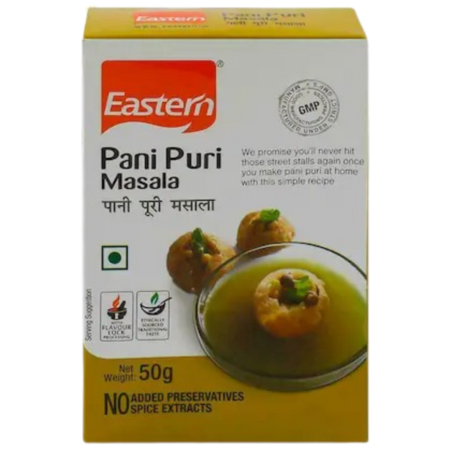 Buy Eastern Pani Puri Masala 50g Online in Fairmart UK