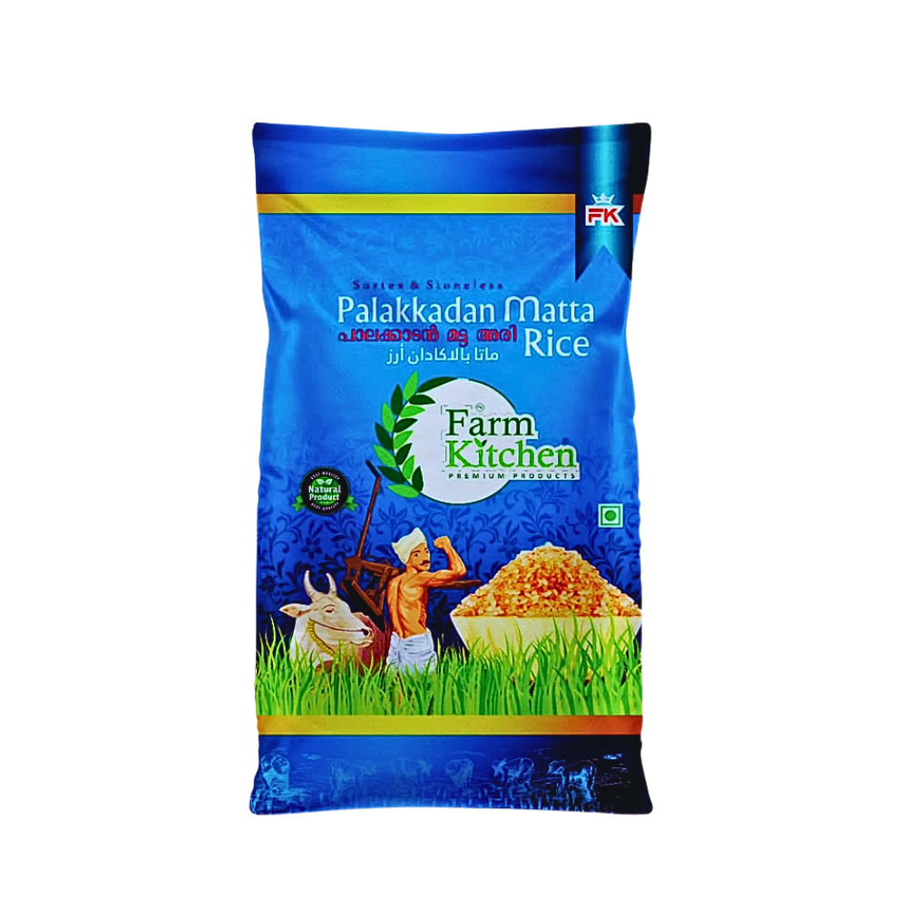 Buy Farm Kitchen Palakkadan Matta Rice 10kg  online at the best price from FAIRMART.