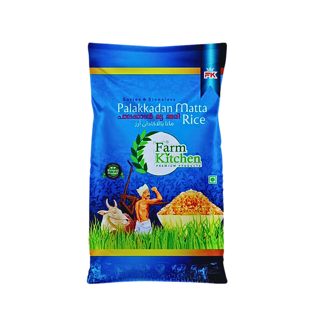 Buy Farm Kitchen Palakkadan Matta Rice 10kg  online at the best price from FAIRMART.