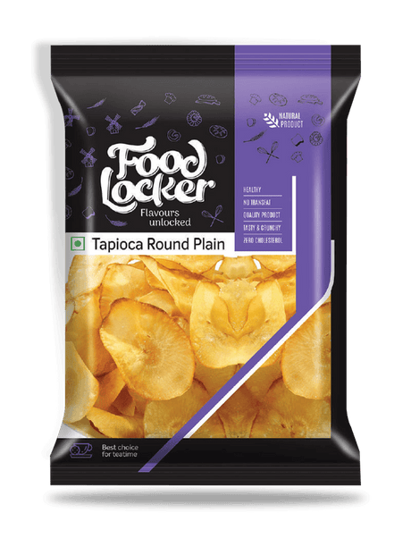 Buy Food Locker Tapioca Round Plain Chips 150g online at the best price from FAIRMART.