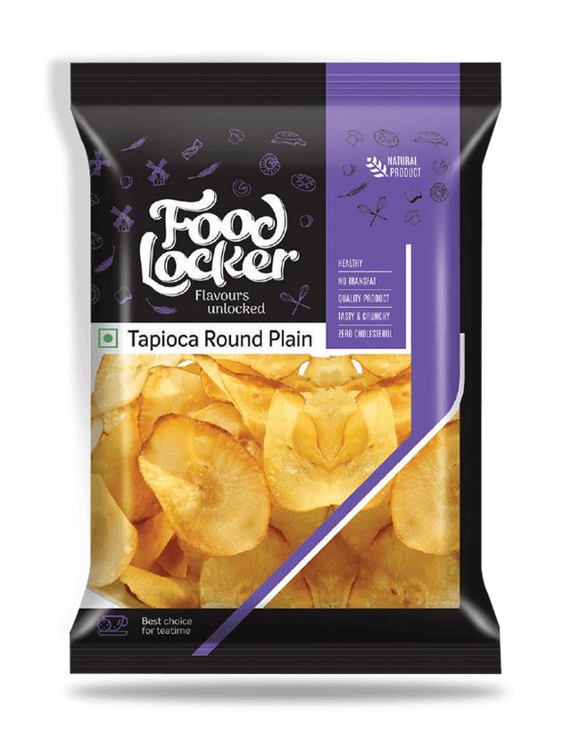 Buy Food Locker Tapioca Round Plain Chips 150g online at the best price from FAIRMART.