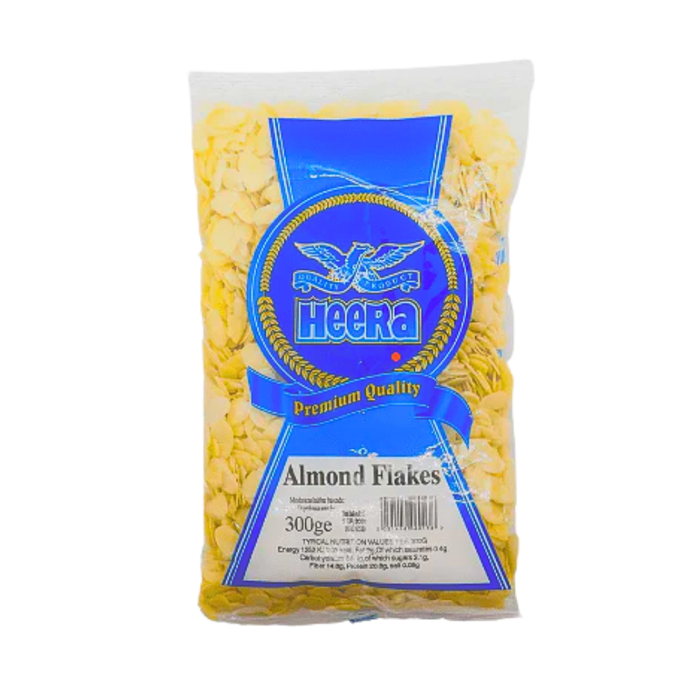 Buy Heera Almond Flakes 300g Online in Fairmart UK