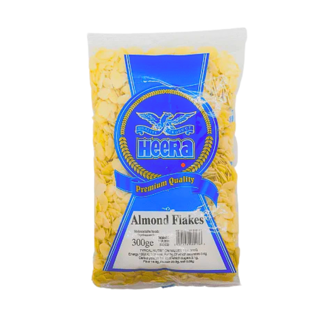 Buy Heera Almond Flakes 300g Online in Fairmart UK