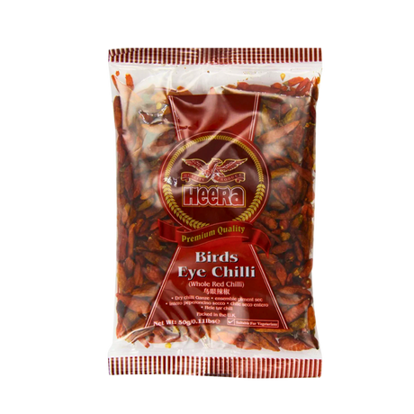 Buy Heera Birds Eye Chilli 50g Online in Fairmart UK