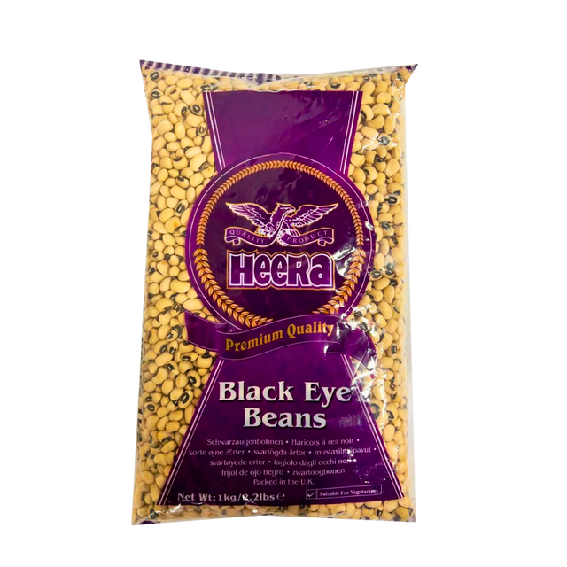 Buy Heera Black Eye Beans 1kg Online in Fairmart UK