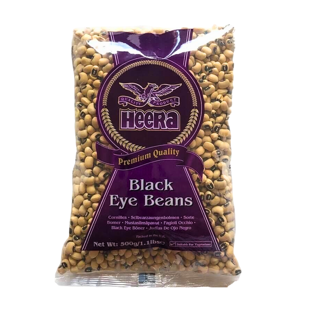 Buy Heera Black Eye Beans 500g Online in Fairmart UK