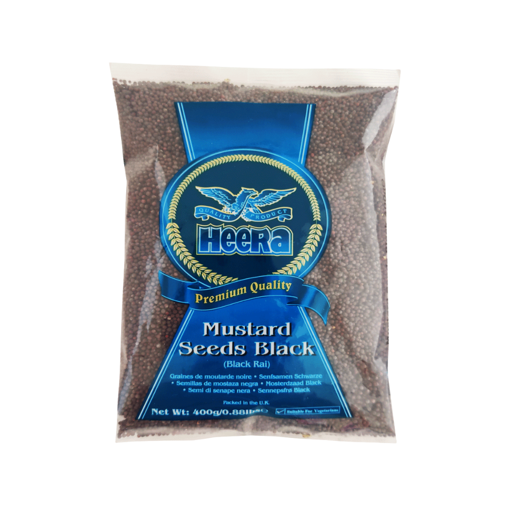 Buy Heera Black Mustard Seeds 400g Online in Fairmart UK