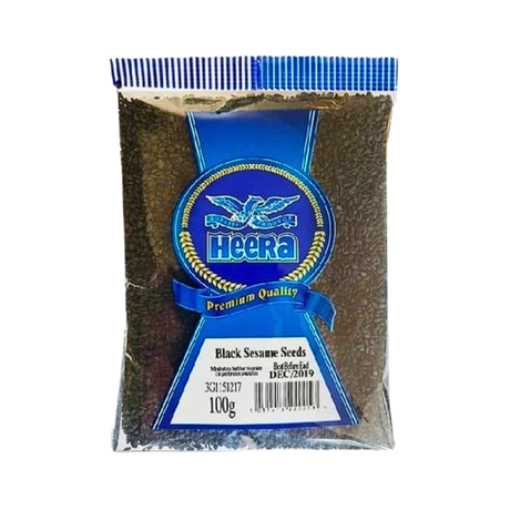Buy Heera Black Sesame Seeds 100g Online in Fairmart UK