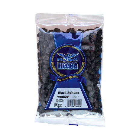 Buy Heera Black Sultana 100g Online in Fairmart UK
