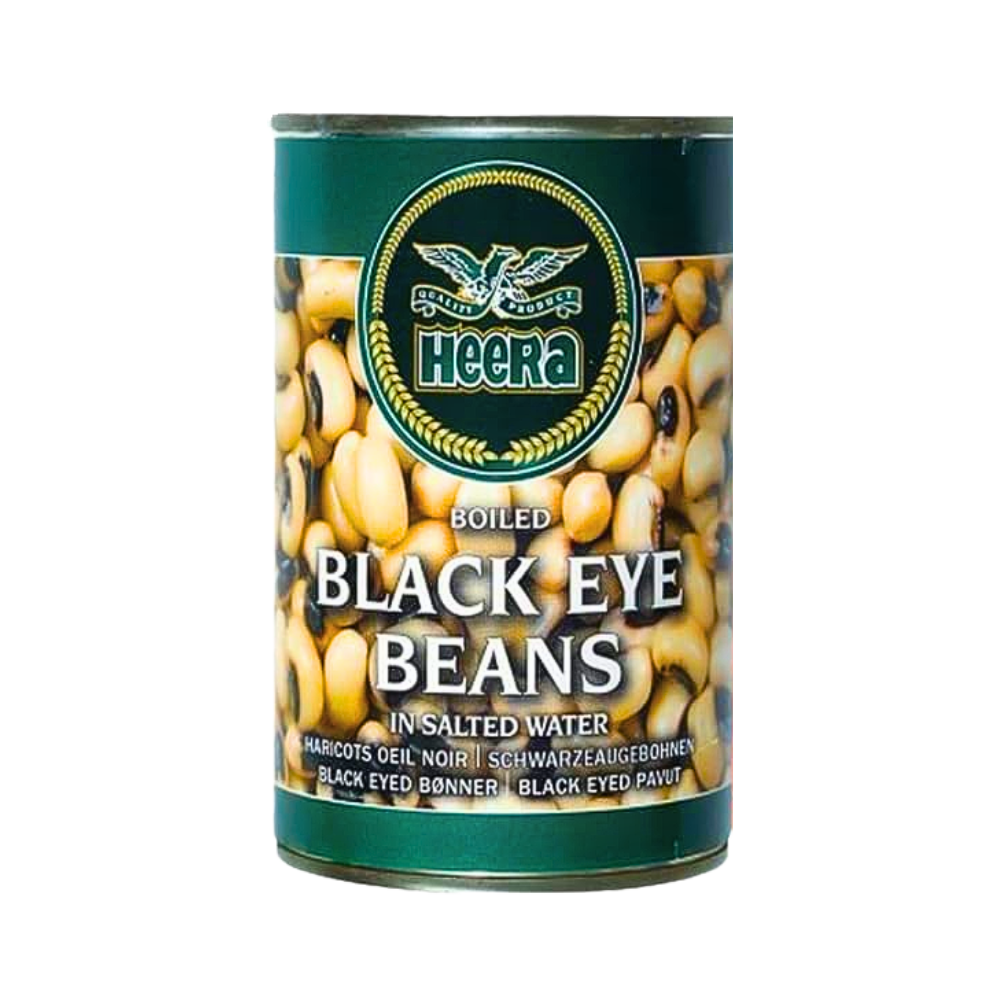 Heera Boiled Black Eye Beans In Salted Water 400g