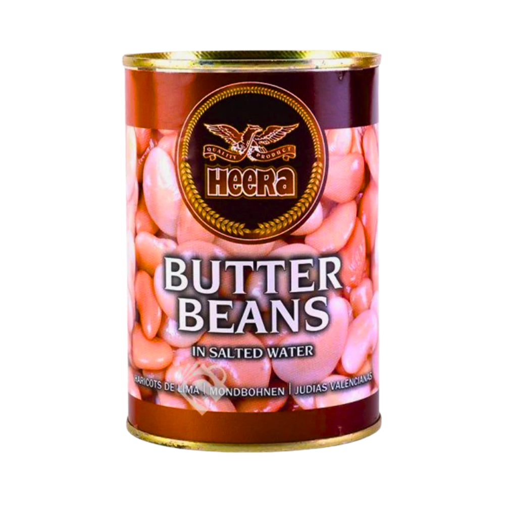 Heera Boiled Butter Beans In Salted Water 400g