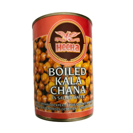 Buy Heera Boiled Kala Chana In Salted Water 400G Online in Fairmart UK