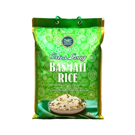 Buy Heera Extra Long Basmati Rice 5kg Online in Fairmart UK