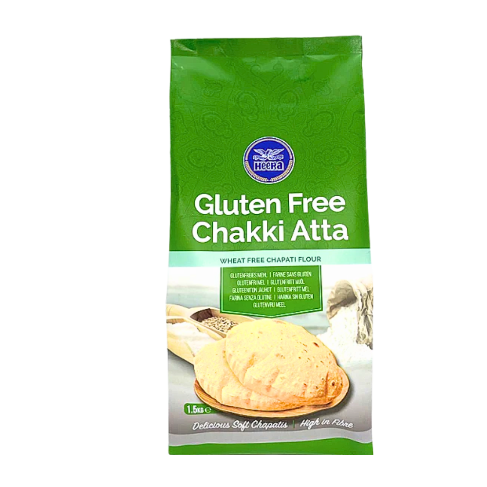 Heera Flour Gluten Free Chakki Atta 1.5kg