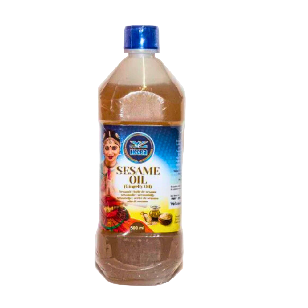 Buy Heera Gingelly (Sesame) Oil 500ml Online in Fairmart UK