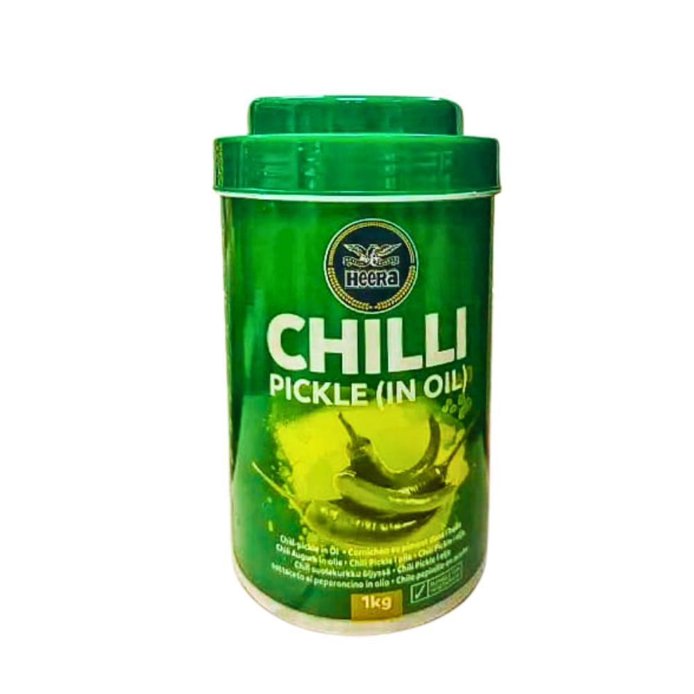 Heera Green Chilli Pickle 1kg