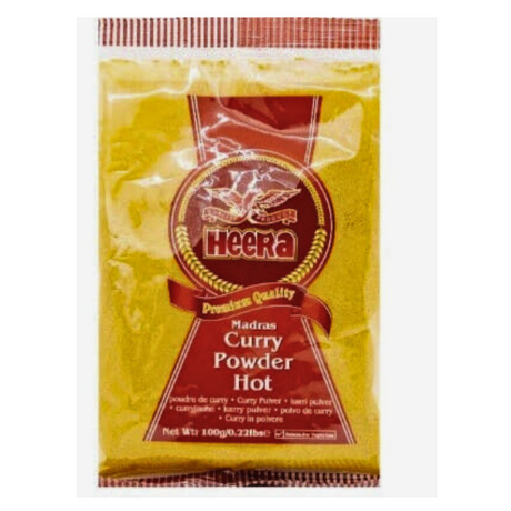 Buy Heera Hot Madras Curry Powder 100g Online in Fairmart UK