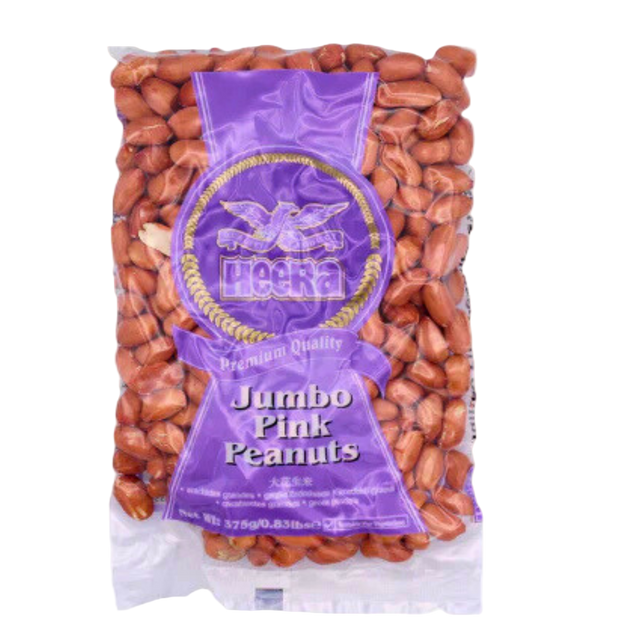 Buy Heera Jumbo Pink Peanuts 375g Online in Fairmart UK