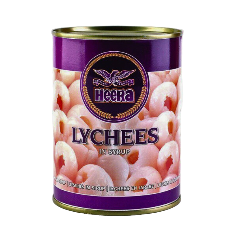 Buy Heera Lychees In Syrup 567g Online in Fairmart UK