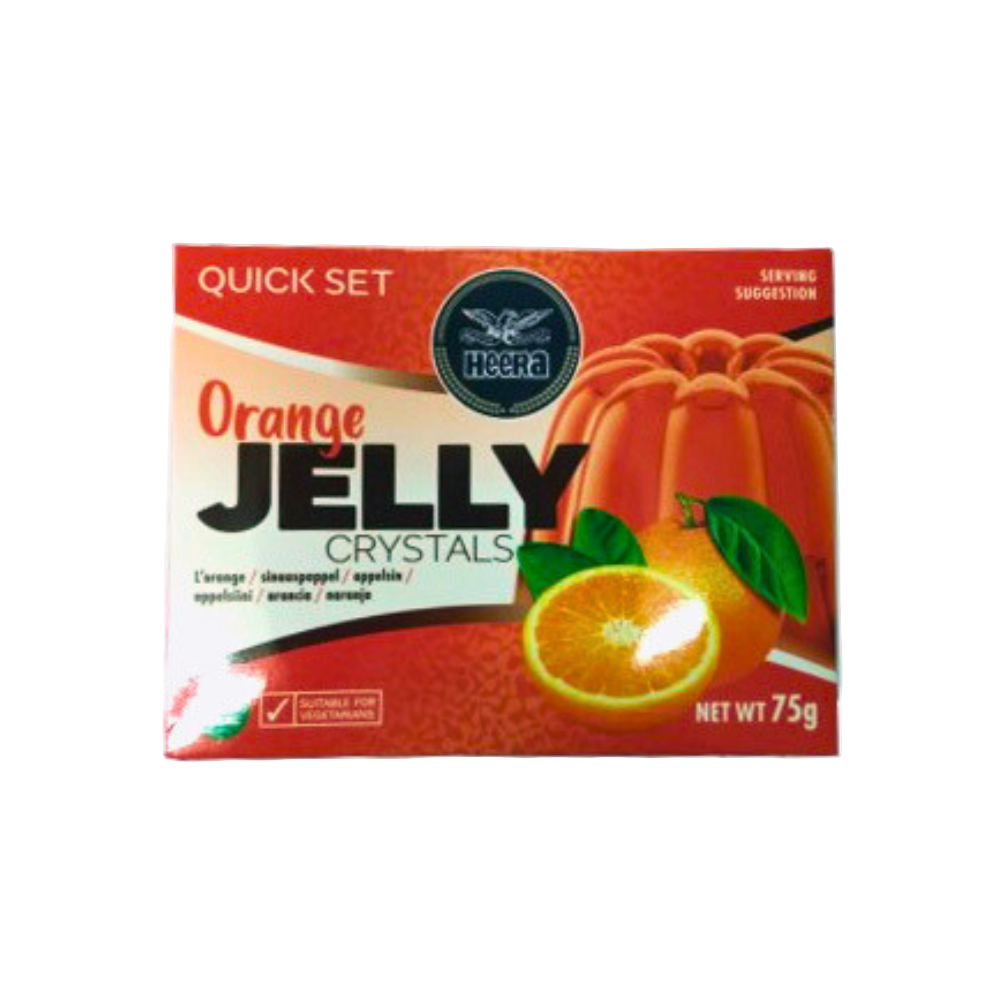 Buy Heera Orange Jelly Crystals 75g Online in Fairmart UK
