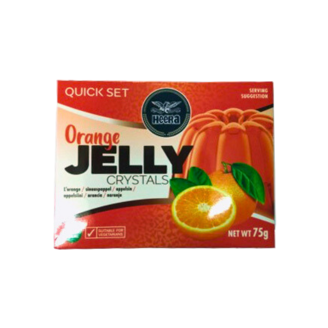 Buy Heera Orange Jelly Crystals 75g Online in Fairmart UK
