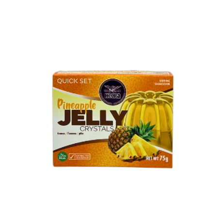 Buy Heera Pineapple Crystal Jelly (Halal) 75g Online in Fairmart UK