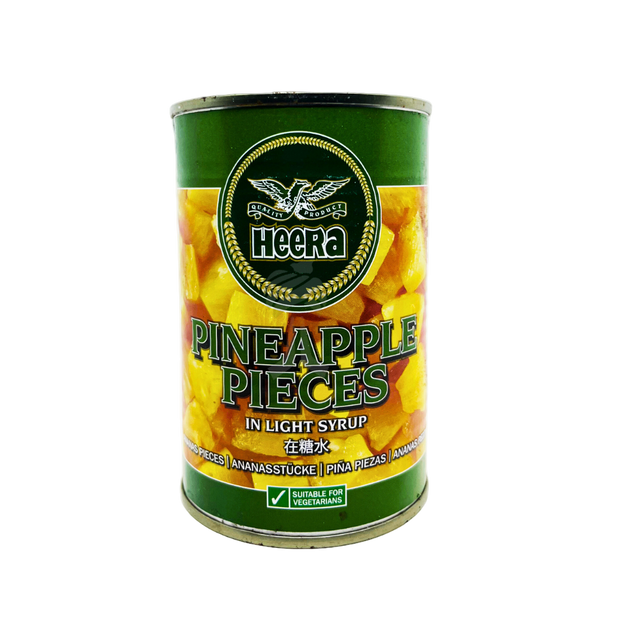 Buy Heera Pineapple Pieces 425g Online in Fairmart UK