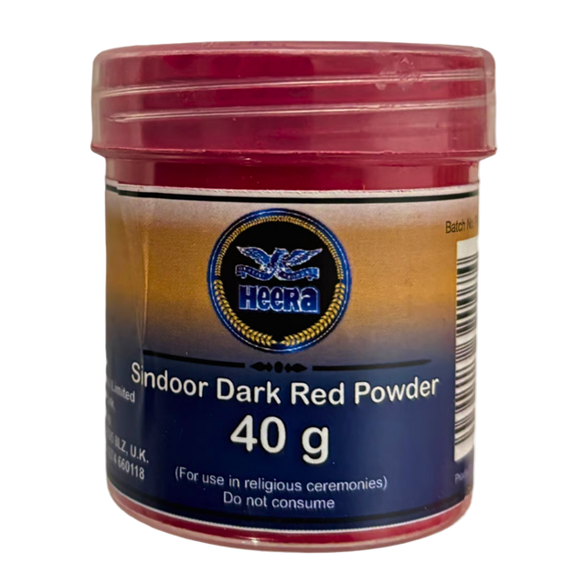 Buy Heera Sindoor Dark Red Powder Online in Fairmart UK