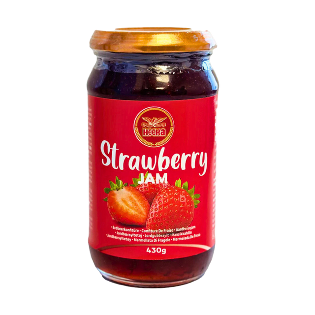 Buy Heera Strawberry Jam 430g Online in Fairmart UK
