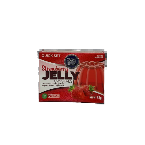 Buy Heera Strawberry Jelly Crystals 75g Online in Fairmart UK