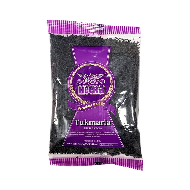 Buy Heera Tukmaria Basil Seeds 100g  Online in Fairmart UK