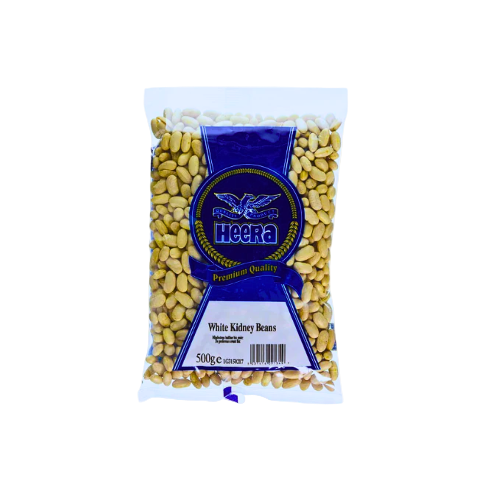 Buy Heera White Kidney Beans 500g Online in Fairmart UK