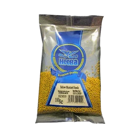 Buy Heera Yellow Mustard Seeds 100g Online in Fairmart UK
